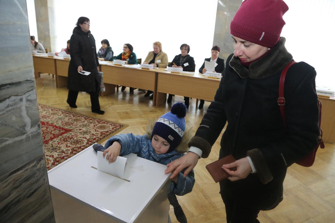 По состоянию на 16.00 61,8% избирателей Бобруйска приняли участие в выборах в местные Советы депутатов 28-го созыва