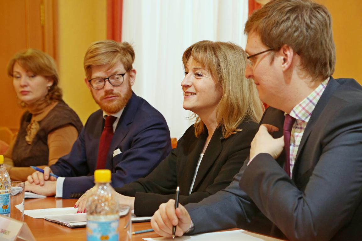 Посол Швеции Кристина Юханнессон знакомится с Бобруйском