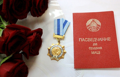 Фельдшер скорой помощи Бобруйска награждена Орденом Матери