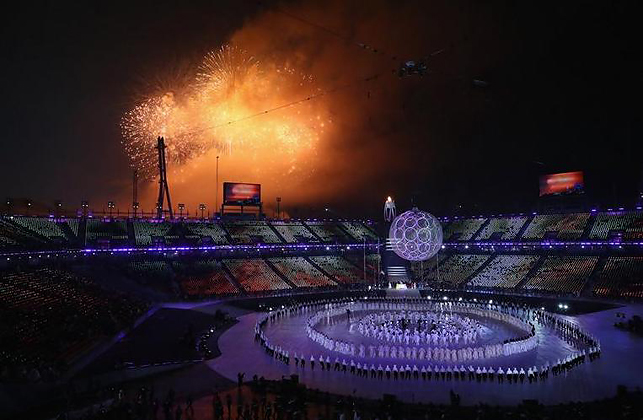 Церемония открытия Паралимпийских игр состоялась в Пхенчхане