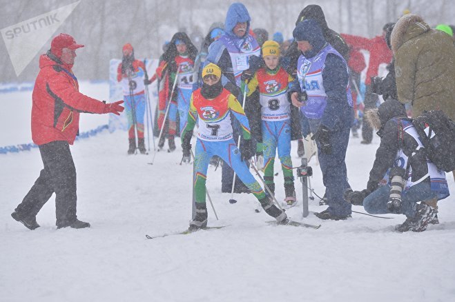 Соревнования «Снежный снайпер» стартовали в Раубичах