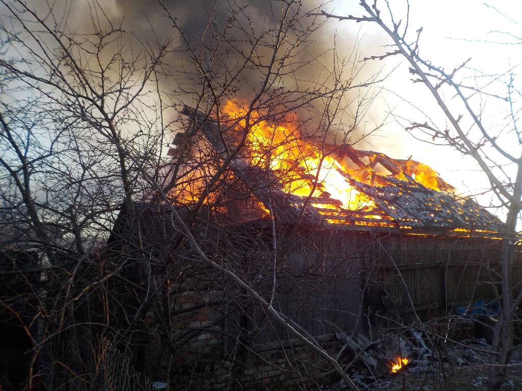 В Бобруйске горела баня: пострадавших нет