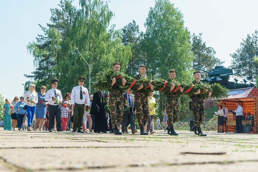 Праздник Первомайского района, посвященный 73-й годовщине Победы в Великой Отечественной войне