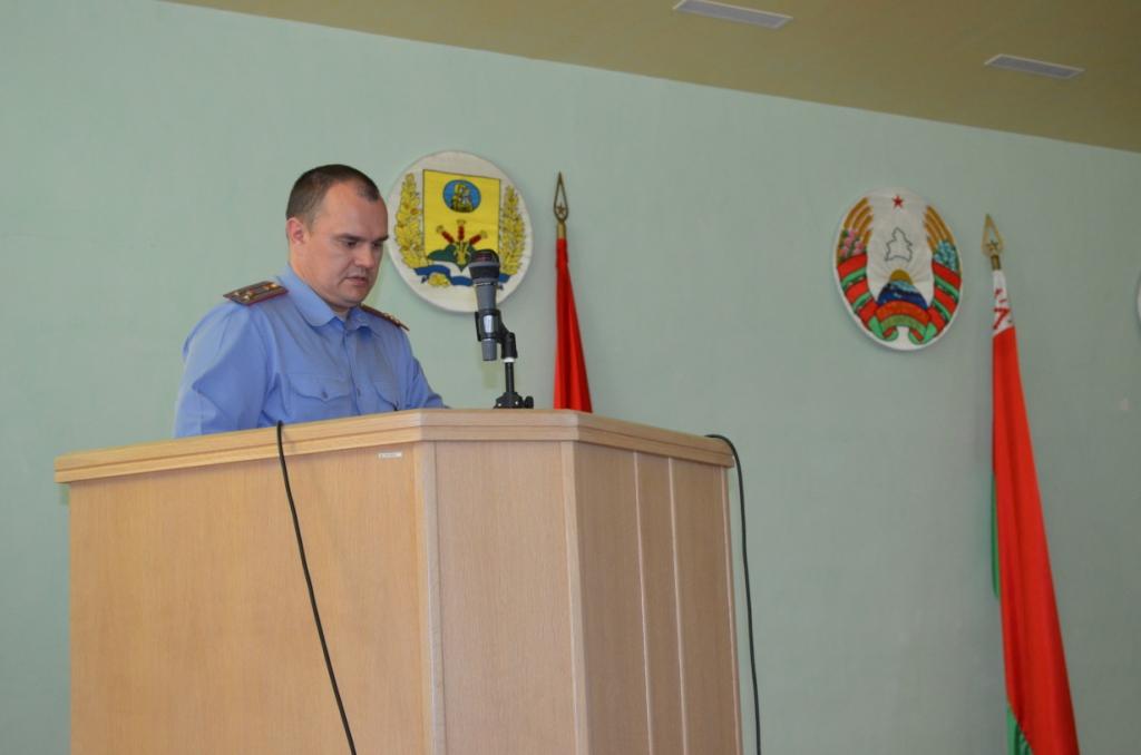 Руководители УВД встретились с трудовыми коллективами Бобруйска
