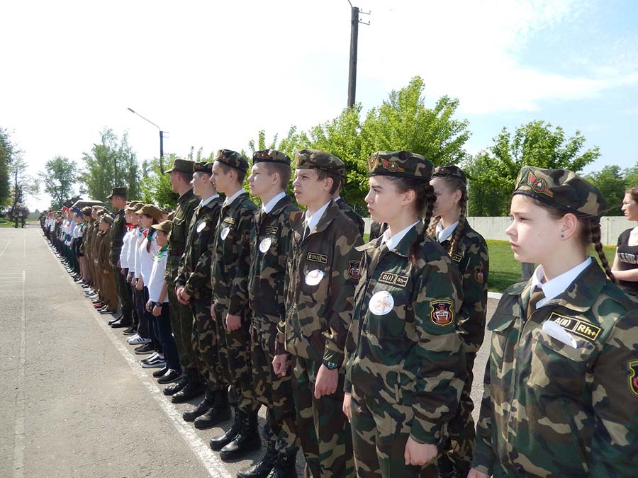 Команда средней школы № 27 представит Бобруйск на областном этапе военно-патриотической игры «Зарница»