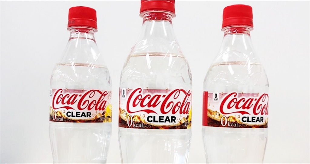 В Японии появилась прозрачная версия Coca-Cola