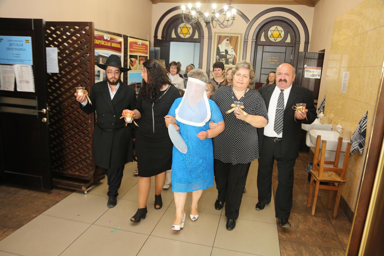Хупа, ктуба и раввин. Настоящая еврейская свадьба прошла в Бобруйске