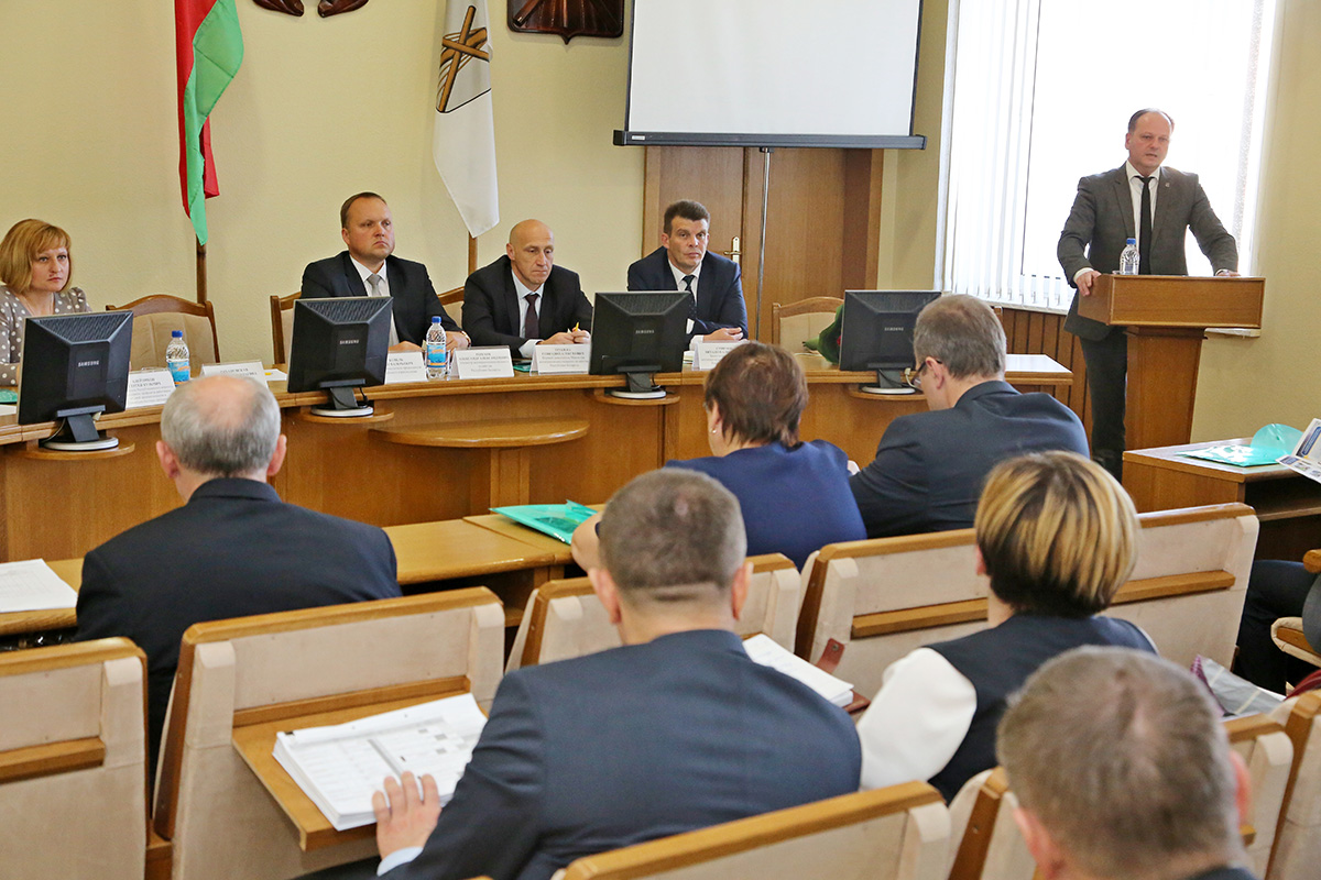 В Бобруйске прошло заседание коллегии Министерства жилищно-коммунального хозяйства (видео)