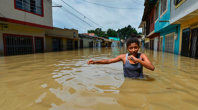 В Колумбии из-за наводнения эвакуированы 30 тыс. человек