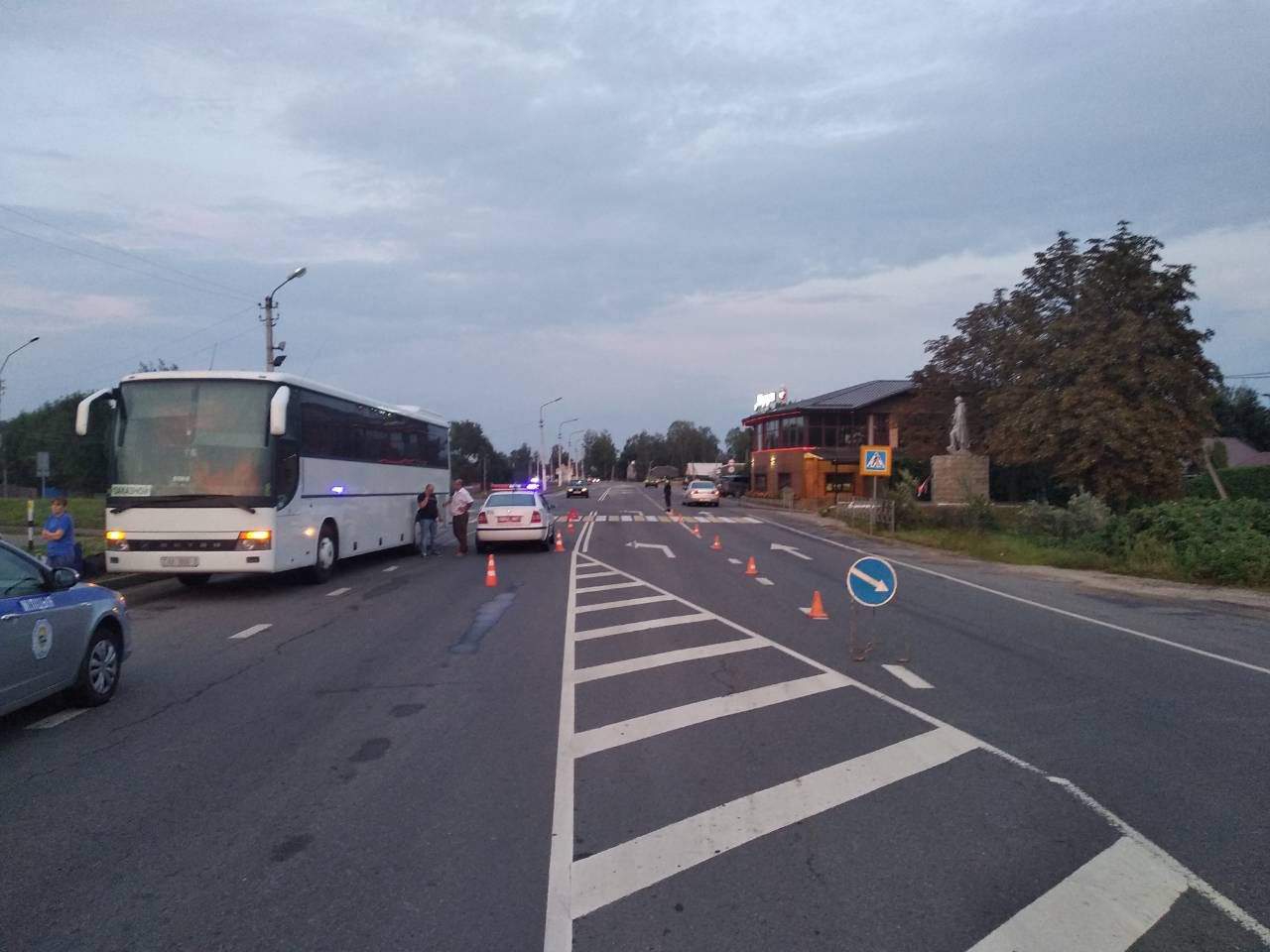 В районе Титовки женщина попала под автобус