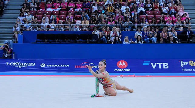 Екатерина Галкина завоевала серебро на ЧМ по художественной гимнастике в Софии