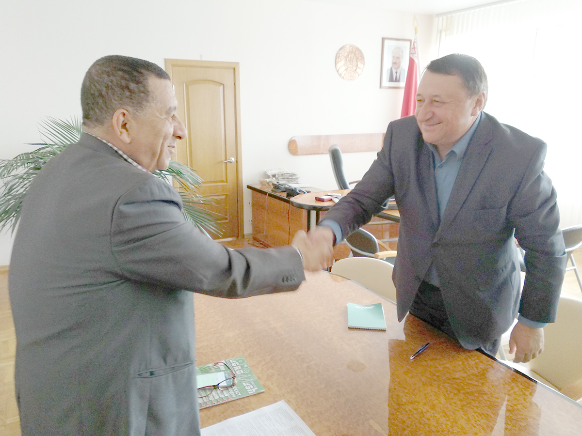 Руководитель египетской компании ECARD Мустафа Хадхуд посетил «Бобруйскагромаш»