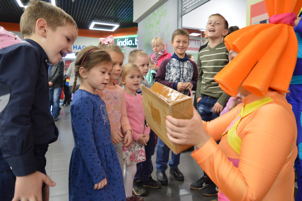 Большой детский праздник прошел в Бобруйске