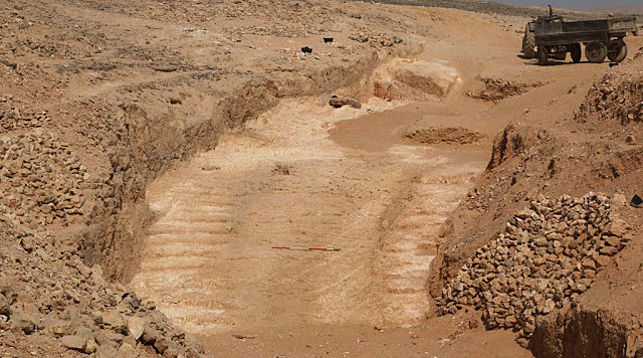 Оборудование для строительства пирамид нашли в Египте