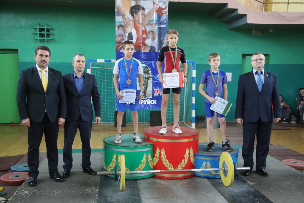 Открытие республиканской Спартакиады по тяжелой атлетике состоялось в Бобруйске