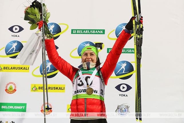 Ирина Кривко завоевала бронзу в индивидуальной гонке