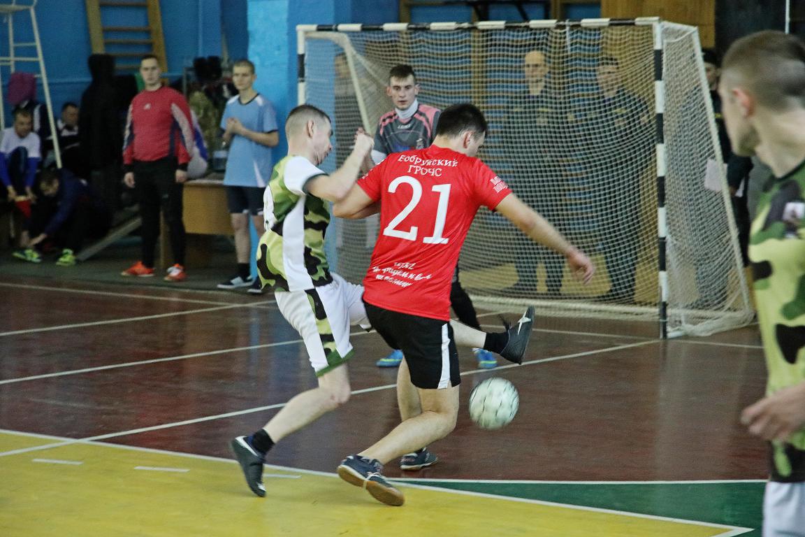 В городе прошел чемпионат Бобруйской городской организационной структуры БФСО «Динамо» по мини-футболу