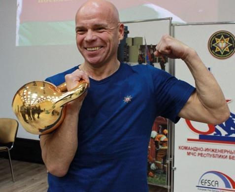 Известный силач из Бобруйска Вячеслав Хоронеко свой новый рекорд посвятил II Европейским играм (видео)