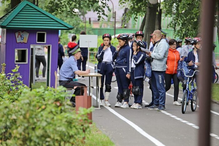 Как проходит третий день республиканского слета-конкурса отрядов ЮИД, смотрите в нашем фоторепортаже