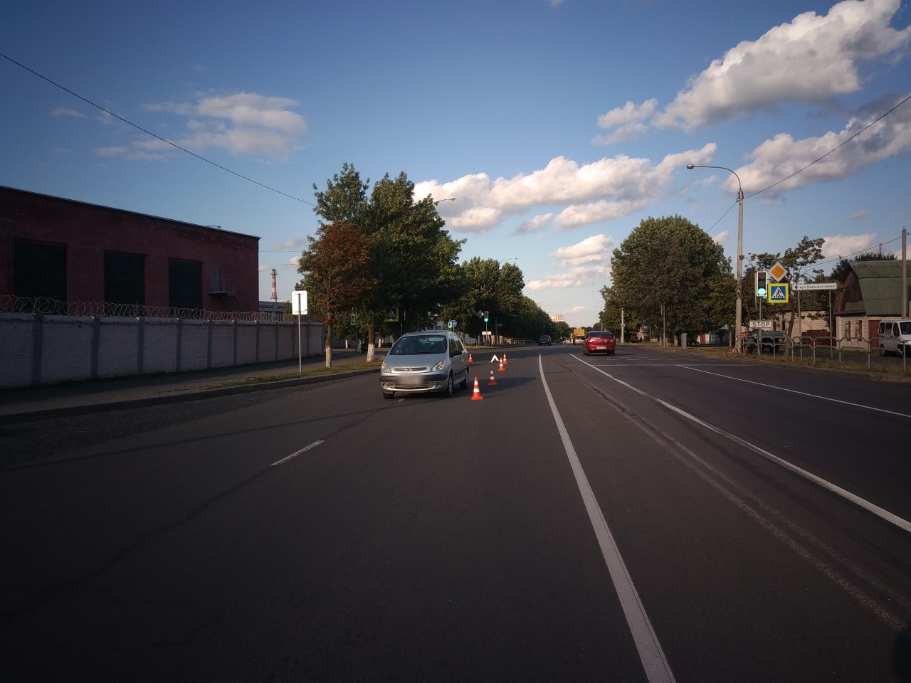 ДТП на Бахарова: велосипедистку госпитализировали