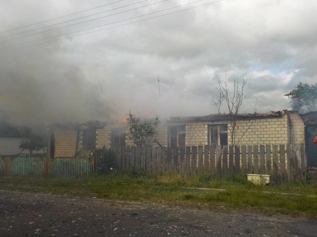 Жилой дом сгорел в деревне Заболотье Бобруйского района