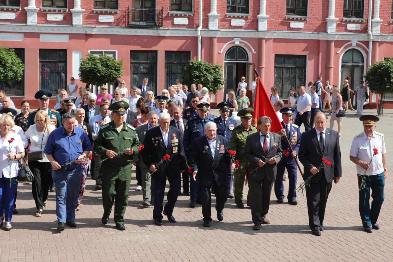 В Бобруйске побывала российская делегация ветеранов Вооруженных сил