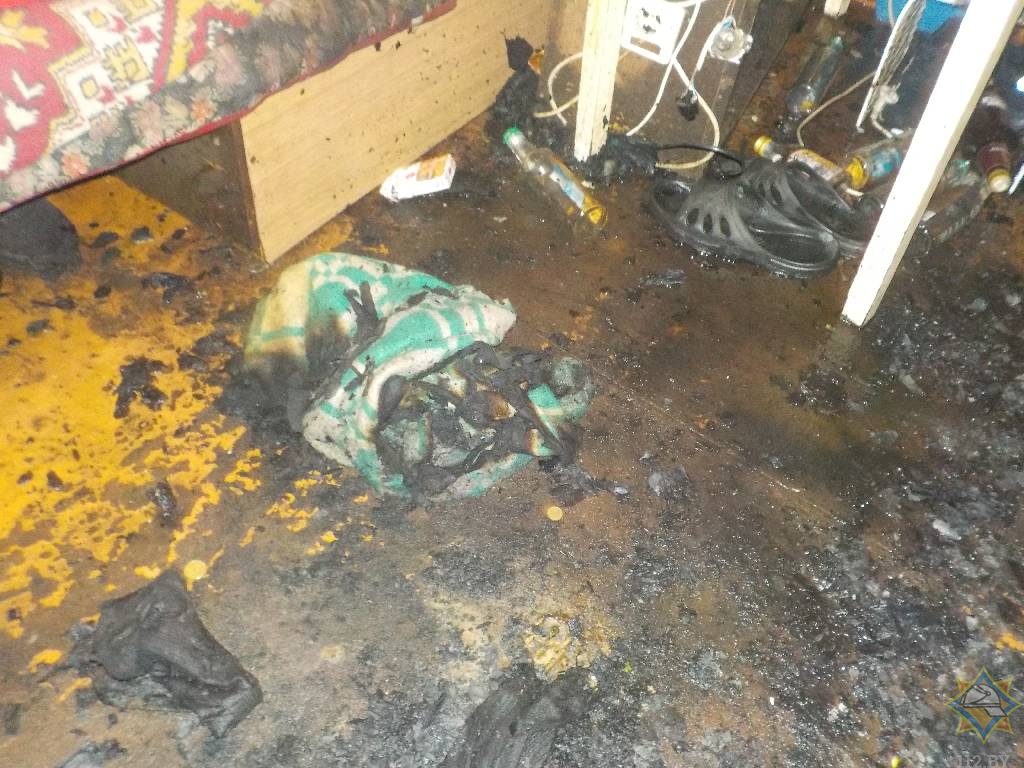 В Бобруйске пенсионер получил ожоги, предпринимая попытки справиться с огнем