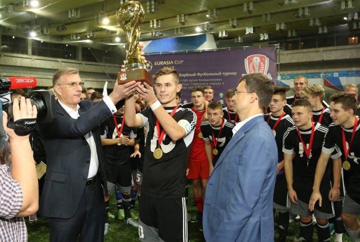 Белорусские футболисты выиграли первый Евразийский юношеский турнир