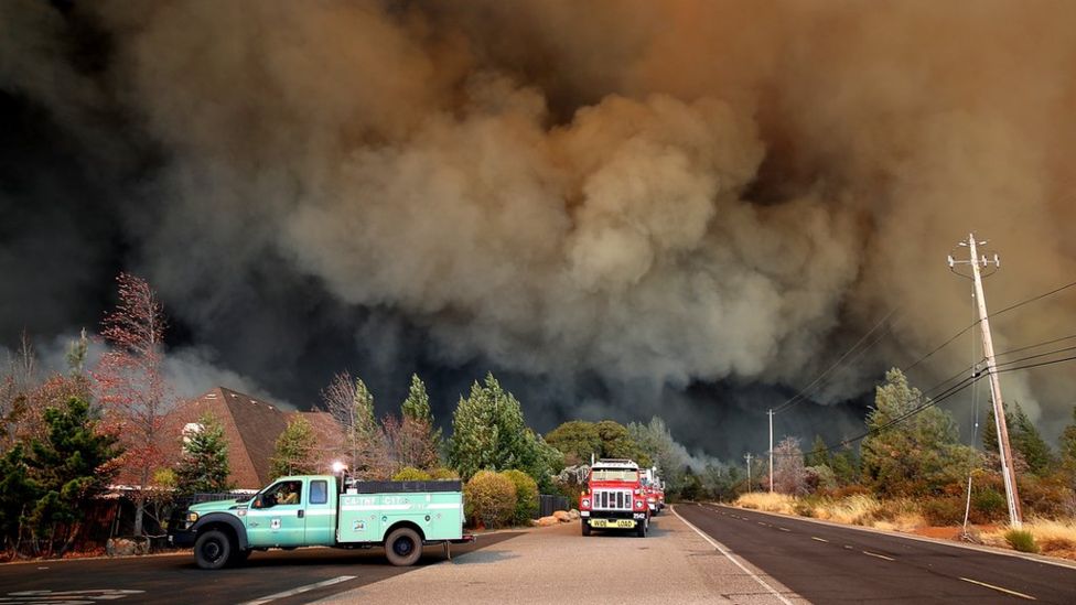 В Калифорнии из-за лесных пожаров эвакуируют 40 тыс. человек