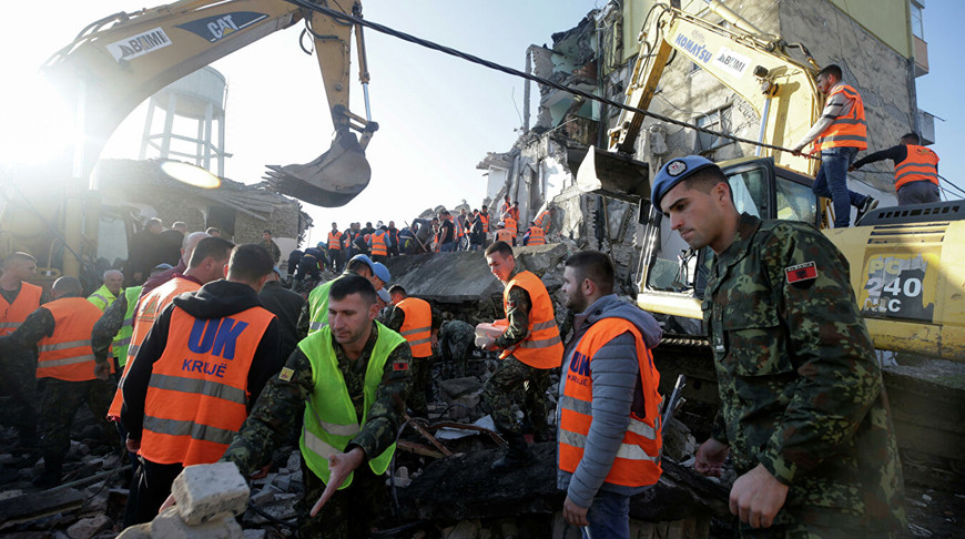 В Албании число погибших при землетрясении возросло до 15 человек