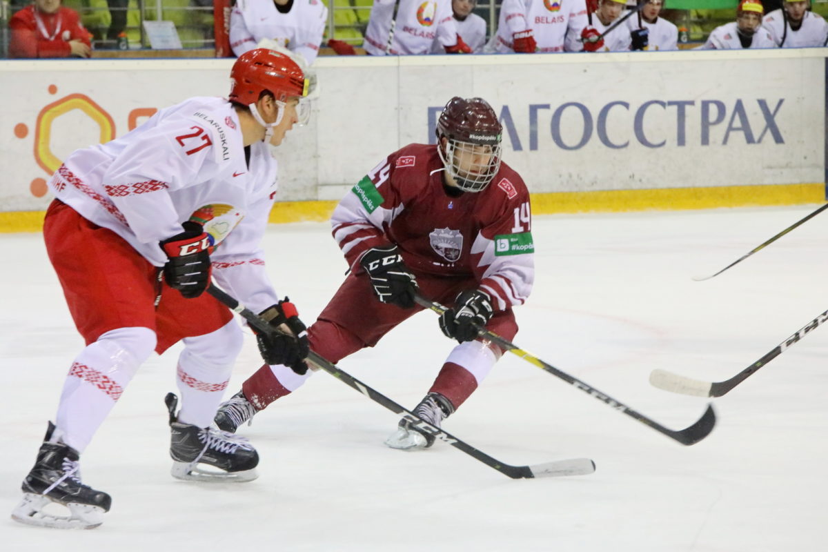 Первая победа на турнире U20. Беларусь одолела Латвию со счетом 1:0