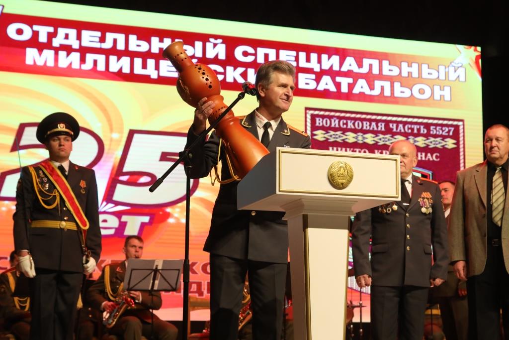 В Бобруйске прошел концерт, посвященный 25-й годовщине со Дня образования войсковой части 5527