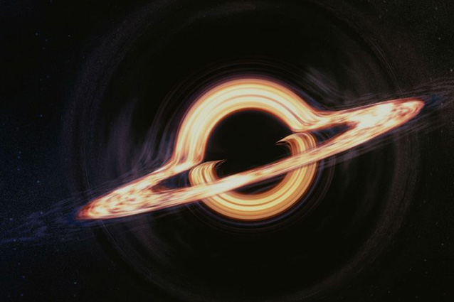 Найдена одна из самых больших черных дыр в локальной Вселенной