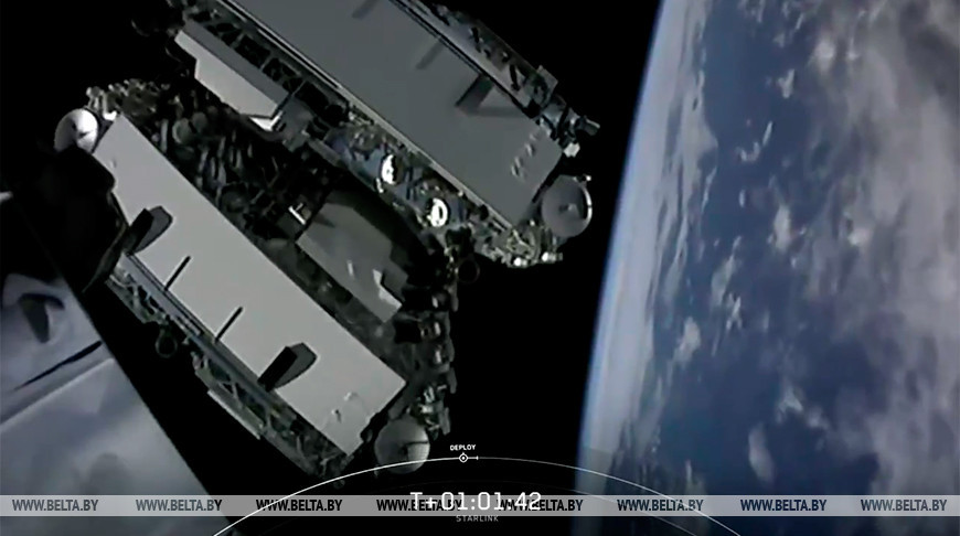 SpaceX успешно вывела в космос новую партию интернет-спутников