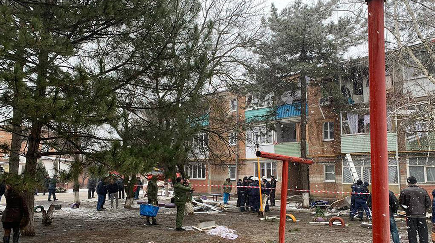 Взрыв газа произошел в жилом доме в Ростовской области РФ, погибли два человека