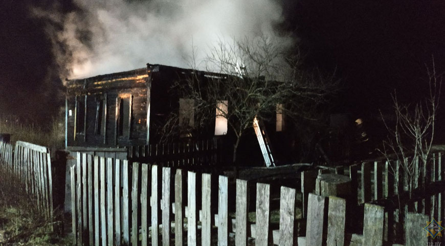 Два брата погибли при пожаре частного дома в Глусском районе