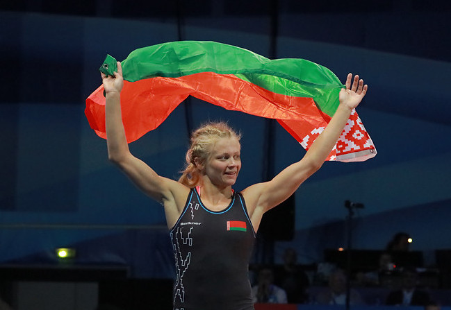 Белоруска Ирина Курочкина поднялась на третье место в рейтинге Международной федерации борьбы
