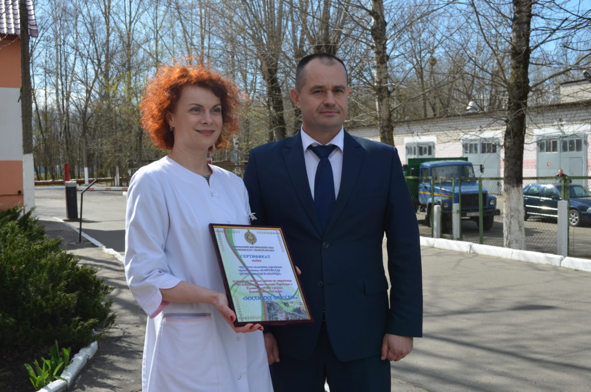 УВД Бобруйского горисполкома присоединилось к акции «Милиция врачам»