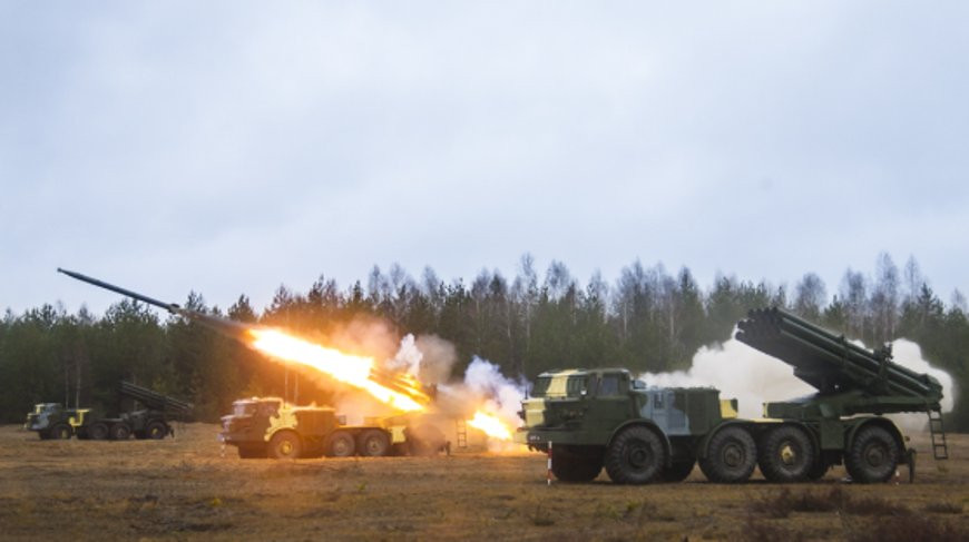 В Беларуси проходят тактические учения с подразделениями ракетных войск ВС