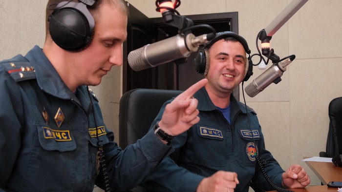 Радийное шоу спасателей стартовало в Бобруйске