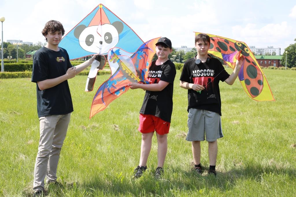 В Бобруйске прошел фестиваль воздушных змеев