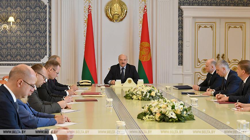 Александр Лукашенко 20 июля рассмотрел кадровые вопросы