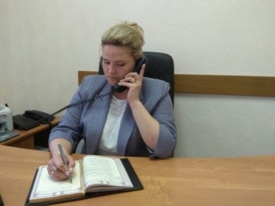Прямую телефонную линию проведет депутат Палаты представителей Национального собрания Республики Беларусь  Вера Широкая