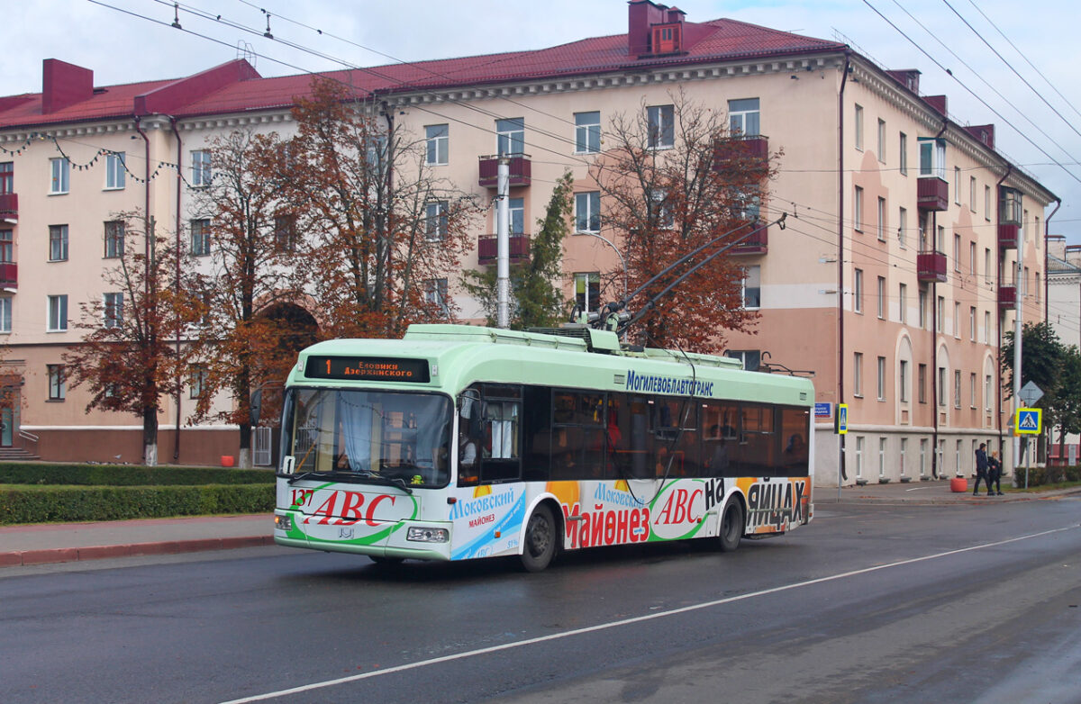 Об изменении маршрутного движения троллейбусов