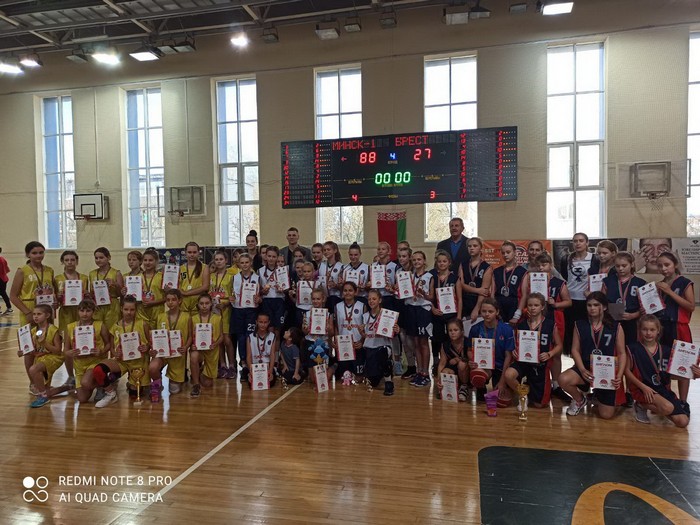 Бобруйская команда взяла «серебро» на первенстве Республики Беларусь по мини-баскетболу среди девушек 2009 г.р. и моложе