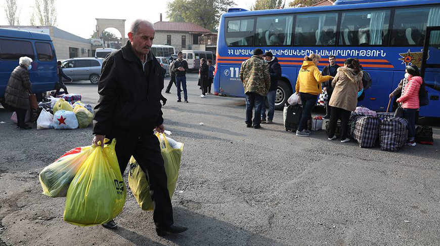 Российские миротворцы помогли вернуться в Нагорный Карабах более 11 тыс. беженцам