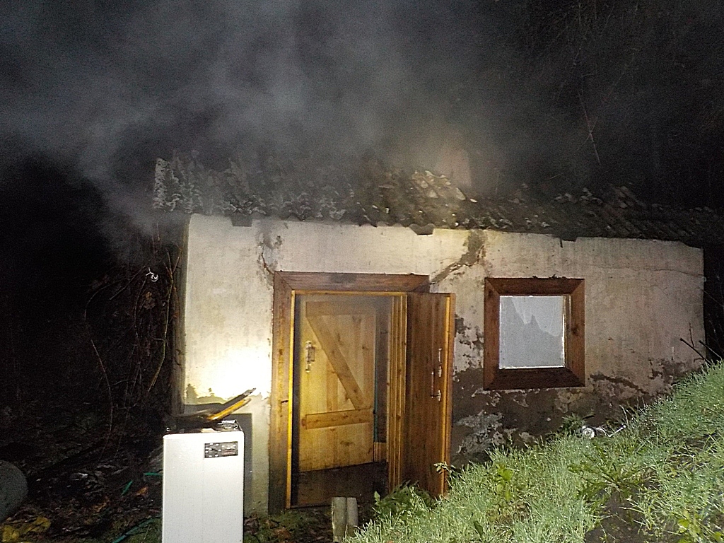 В деревне Турки горела баня