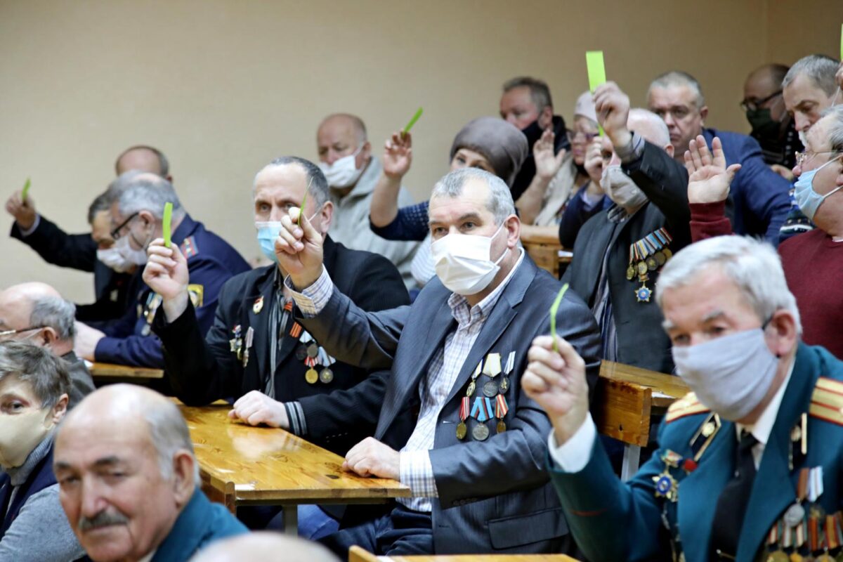 Отчетно-выборная конференция Бобруйской городской организации ОО «Белорусский союз ветеранов войны в Афганистане» прошла сегодня