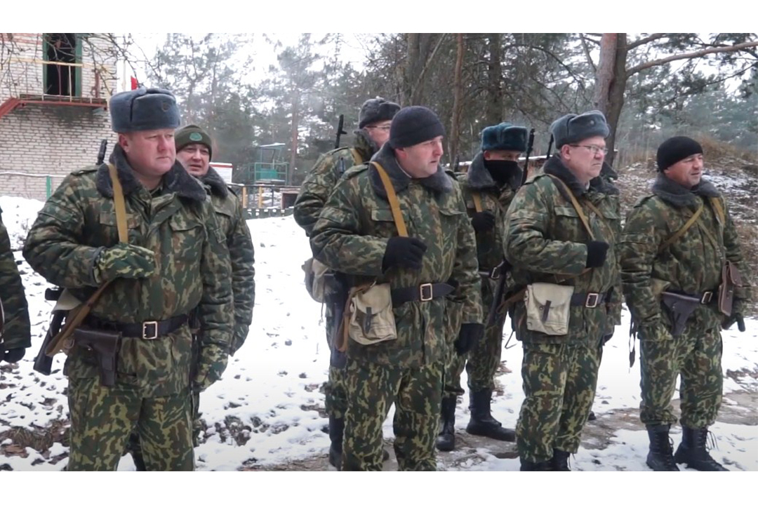 Военнообязанные части 5527 внутренних войск МВД провели тренировку по подготовке элементов боевой готовности
