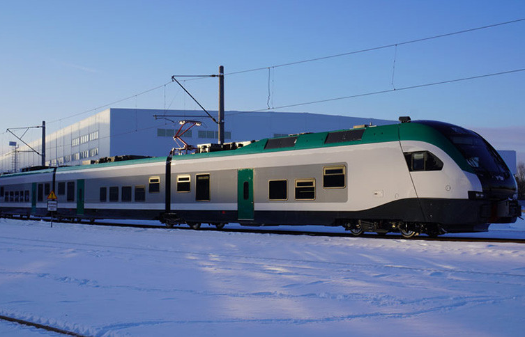 БЖД тестирует новый поезд Stadler